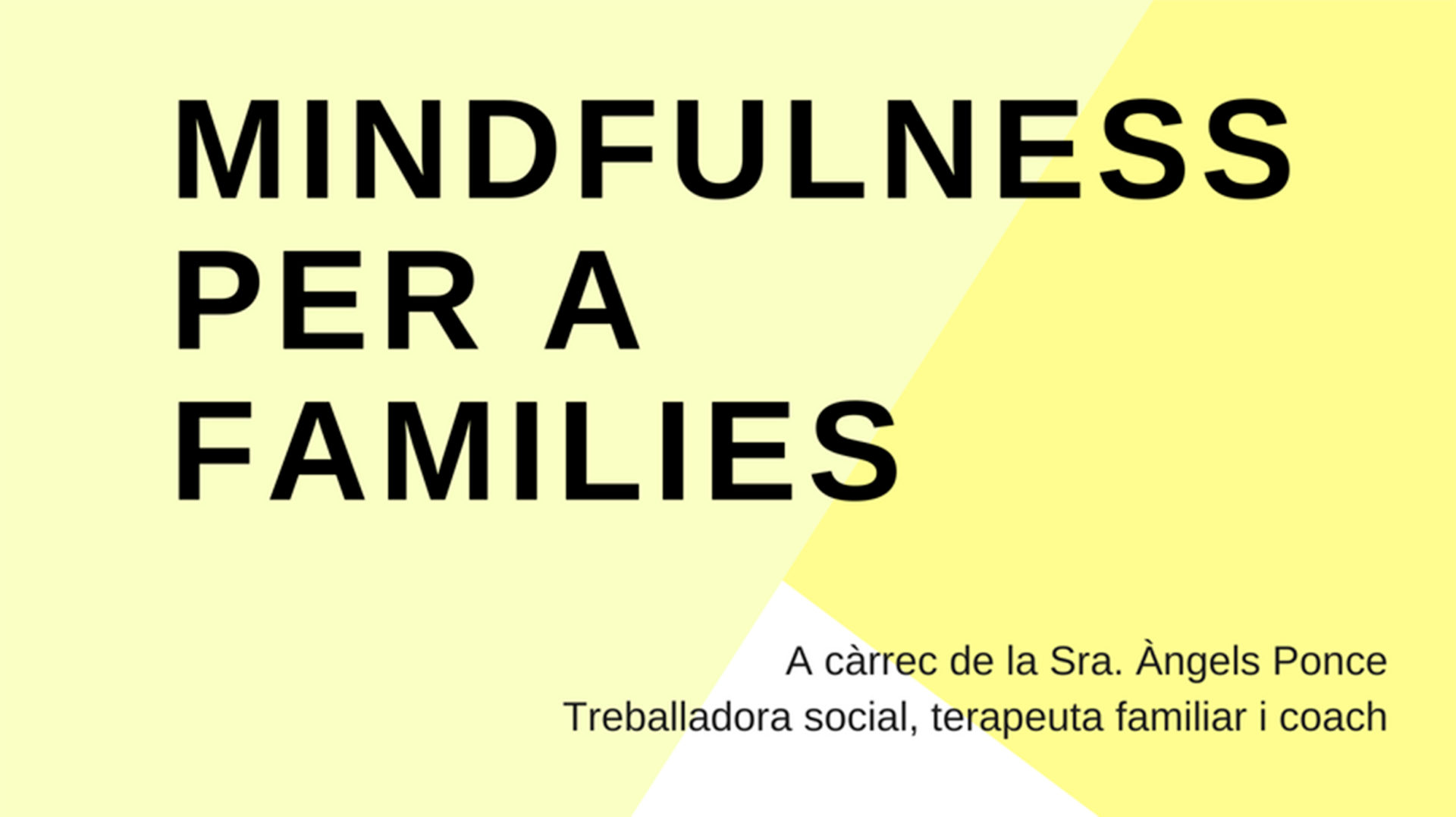 Mindfulness per a famílies