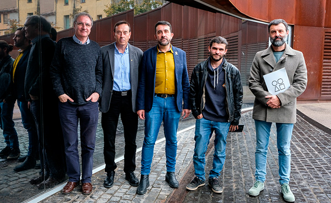 Guanyadors de les Beques Ciutat d'Olot 2018. Foto: Martí Albesa