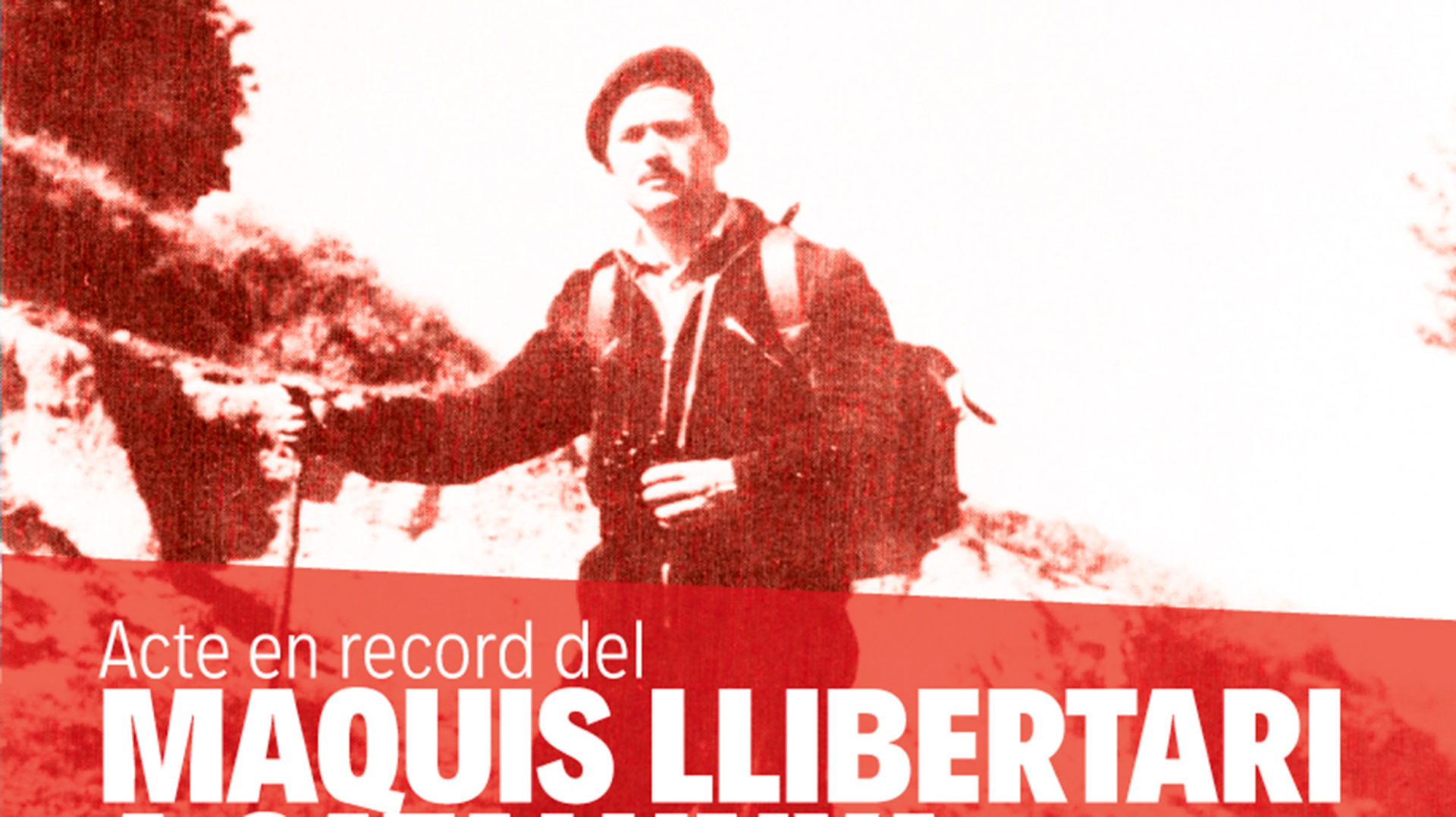 Acte en record dels Maquis Llibertari a Catalunya