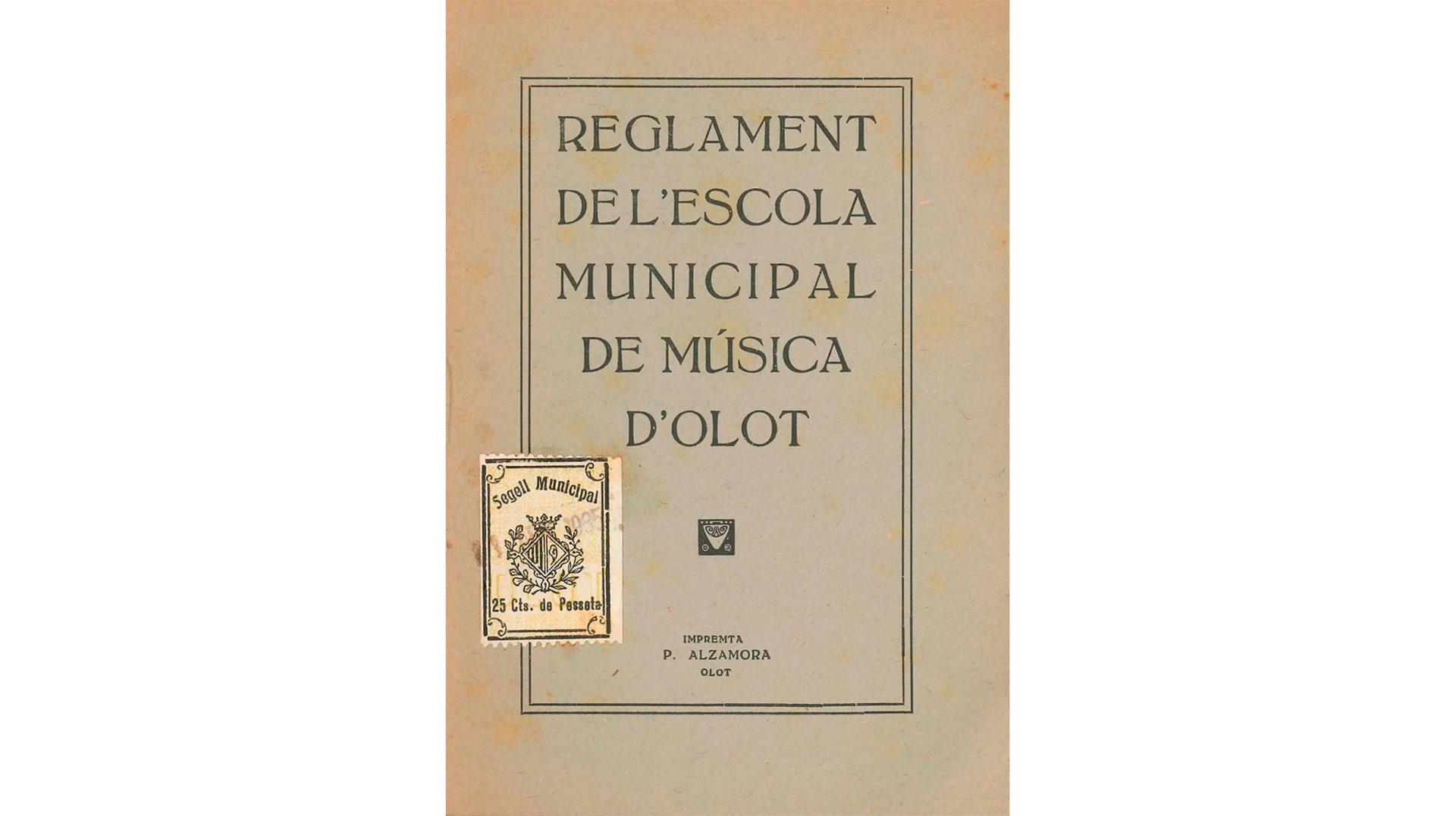 Cent anys de l’Escola de Música d’Olot