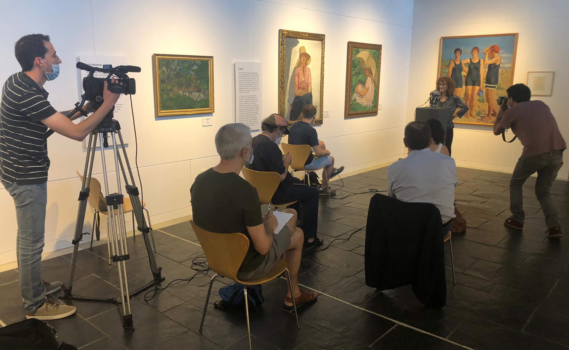 El Museu de la Garrotxa ajuda a millorar l’estat emocional dels sanitaris després de la pandèmia de la COVID-19
