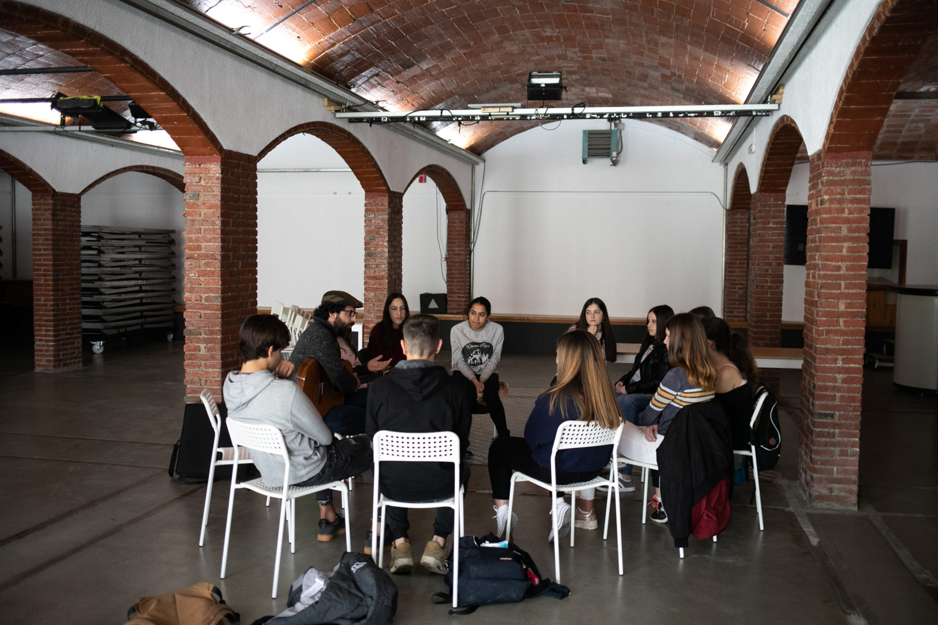 Un dels tallers del MOT INS del 2019. Foto: Martí Albesa