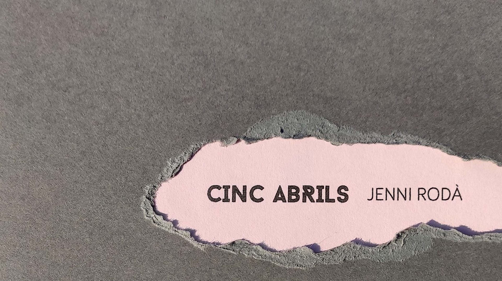 Presentació de Cinc abrils, de Jenni Rodà