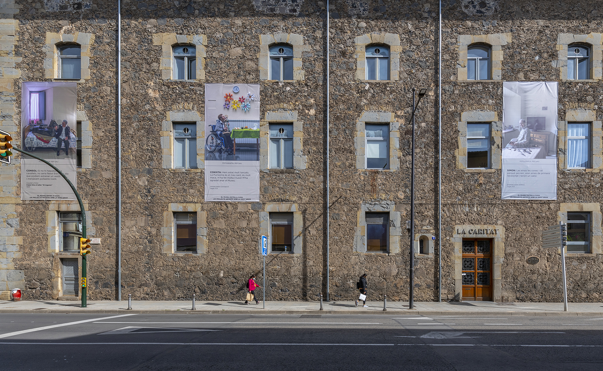 Els Museus d’Olot entren a casa dels veïns de La Caritat i El Montsacopa