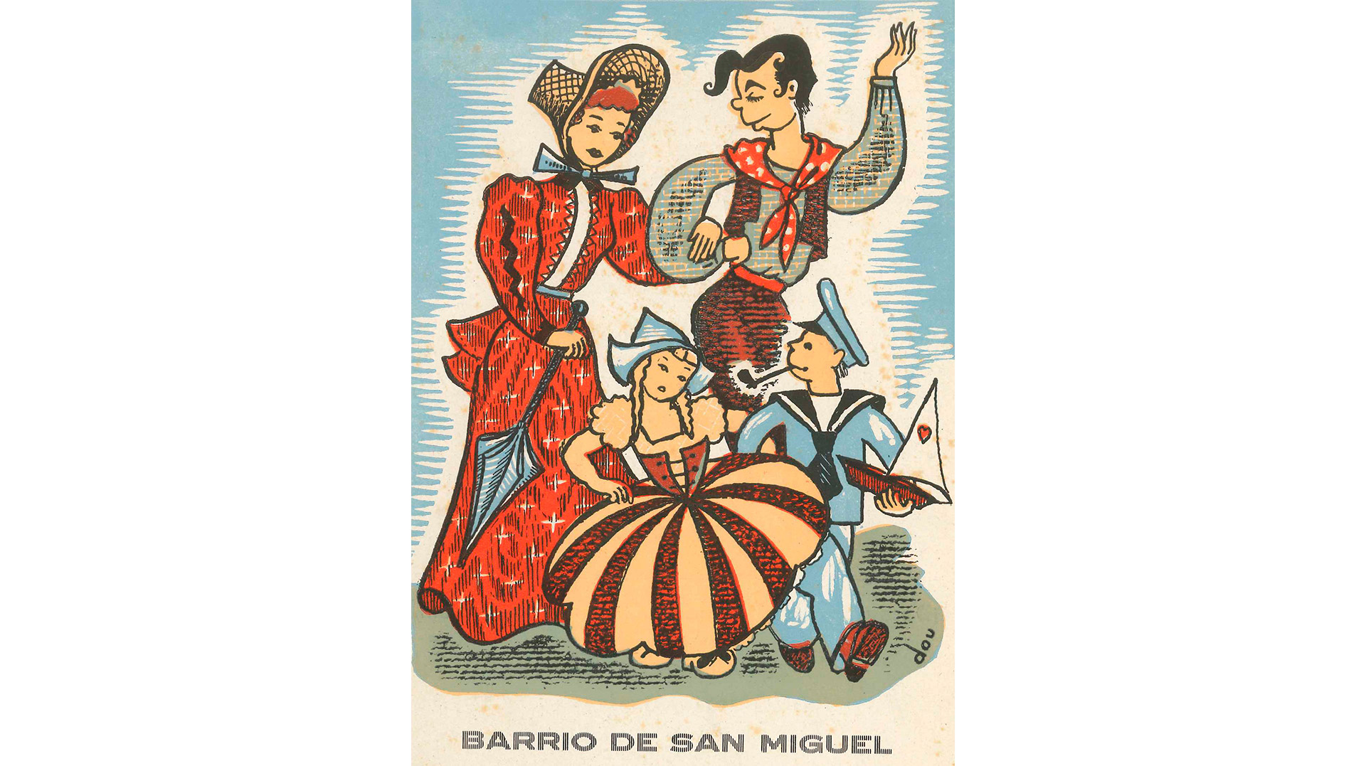 Programes de festes de barri d’Olot, de Josep M. Dou Camps