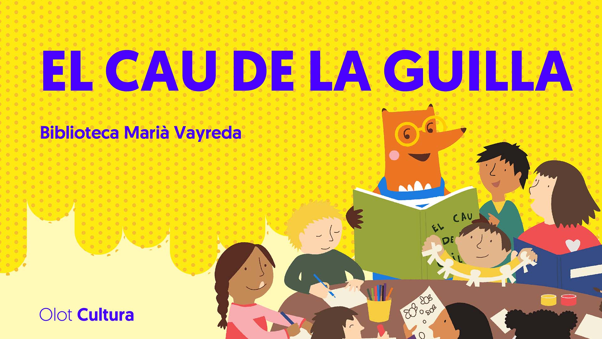 Nou projecte a la Biblioteca: El Cau de la Guilla Un espai on deixar puntualment els infants de forma gratuïta per ajudar a la conciliació familiar