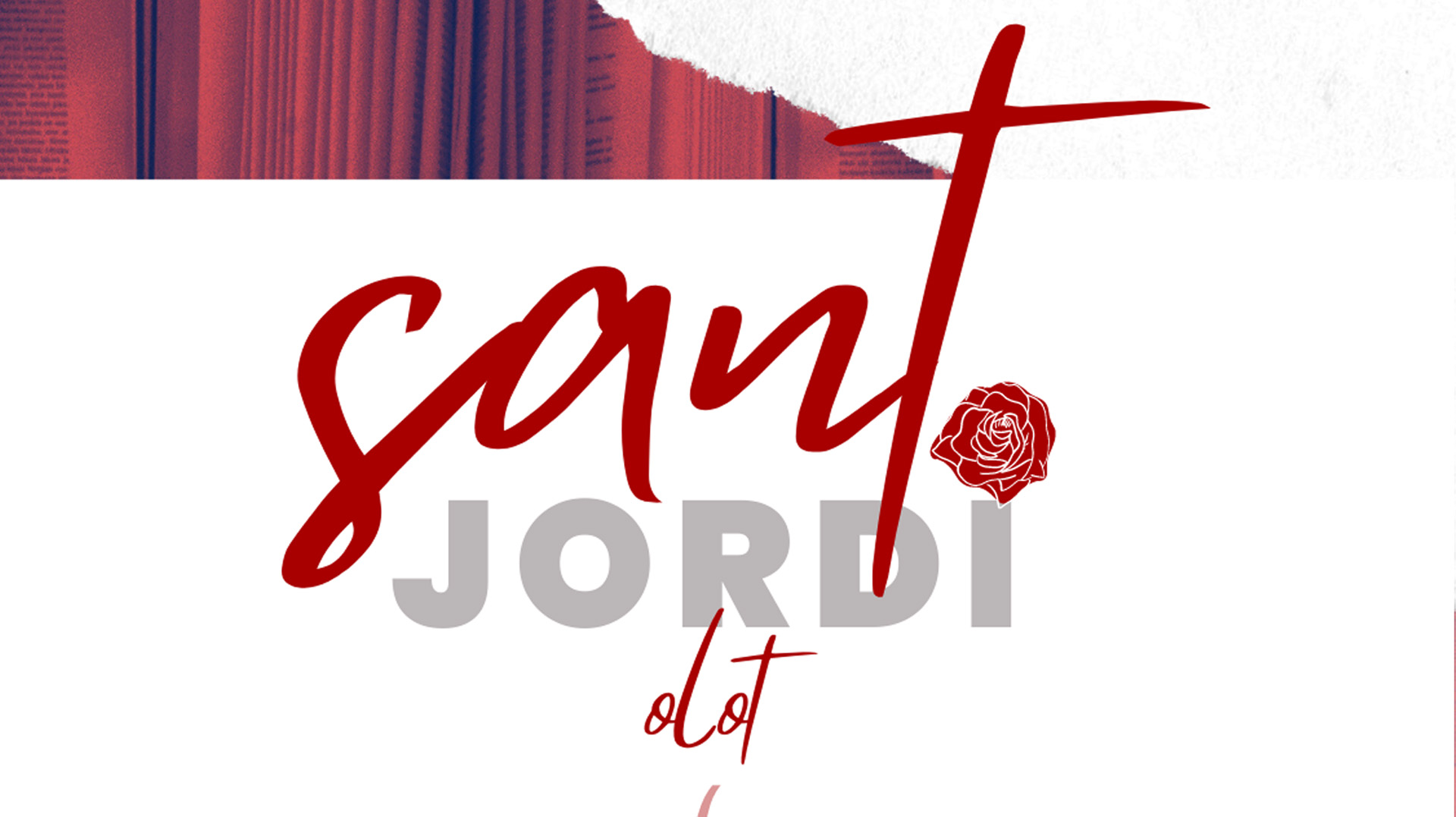 Celebració de la Diada de Sant Jordi a Olot