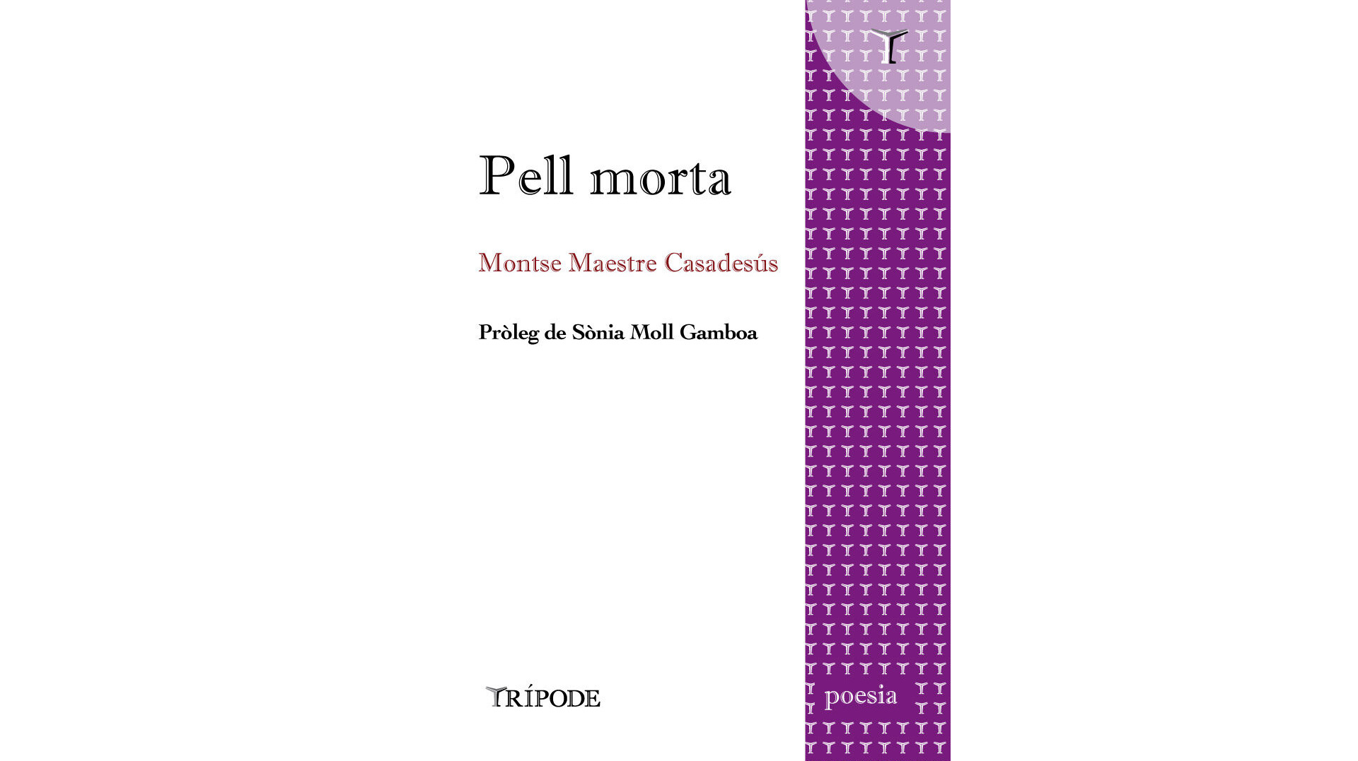 Presentació del llibre “Pell morta” i recital poètic