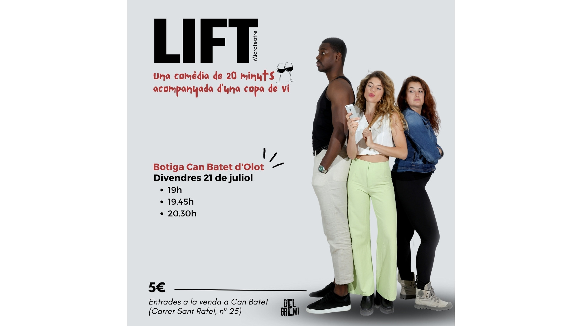 Obra de microteatre ‘LIFT’