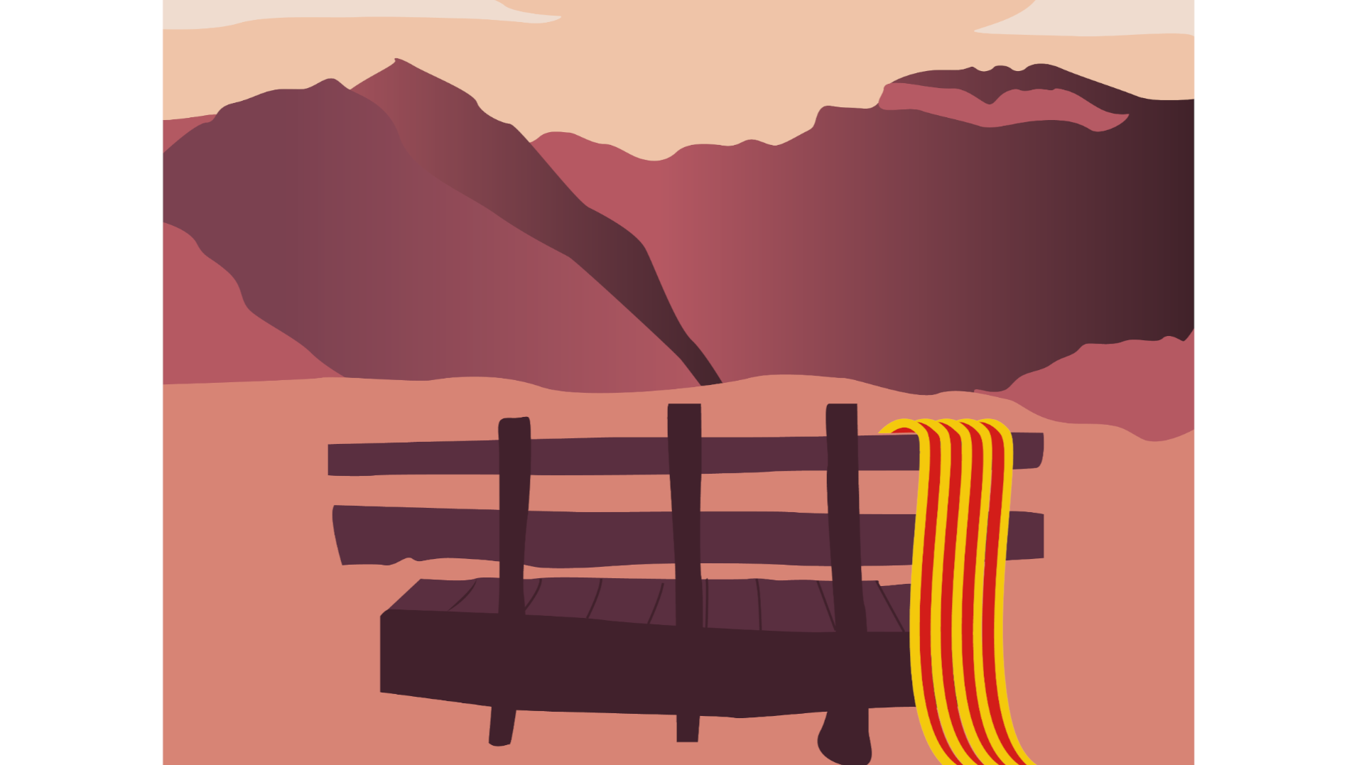“45 cartells de les 45 edicions de l’Aplec Excursionista dels Països Catalans”