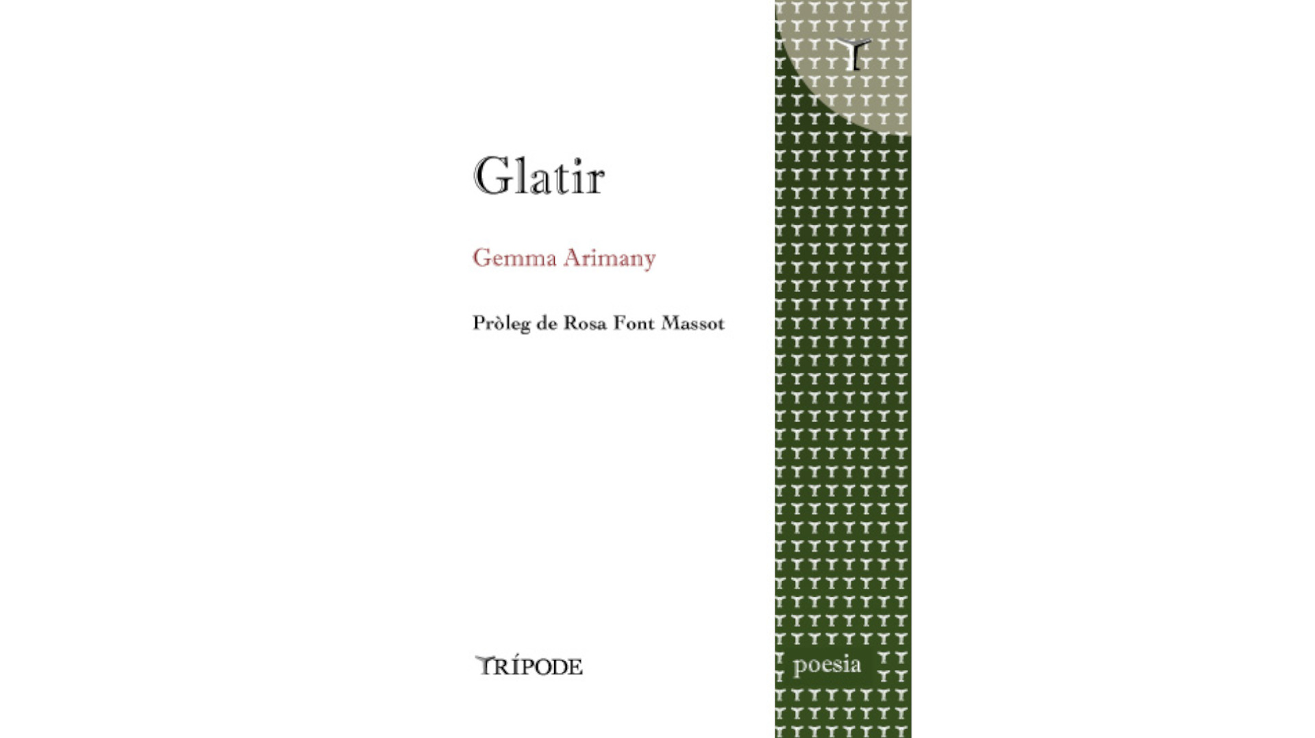 Recital de poesia i música per presentar ‘Glatir’, de Gemma Arimany