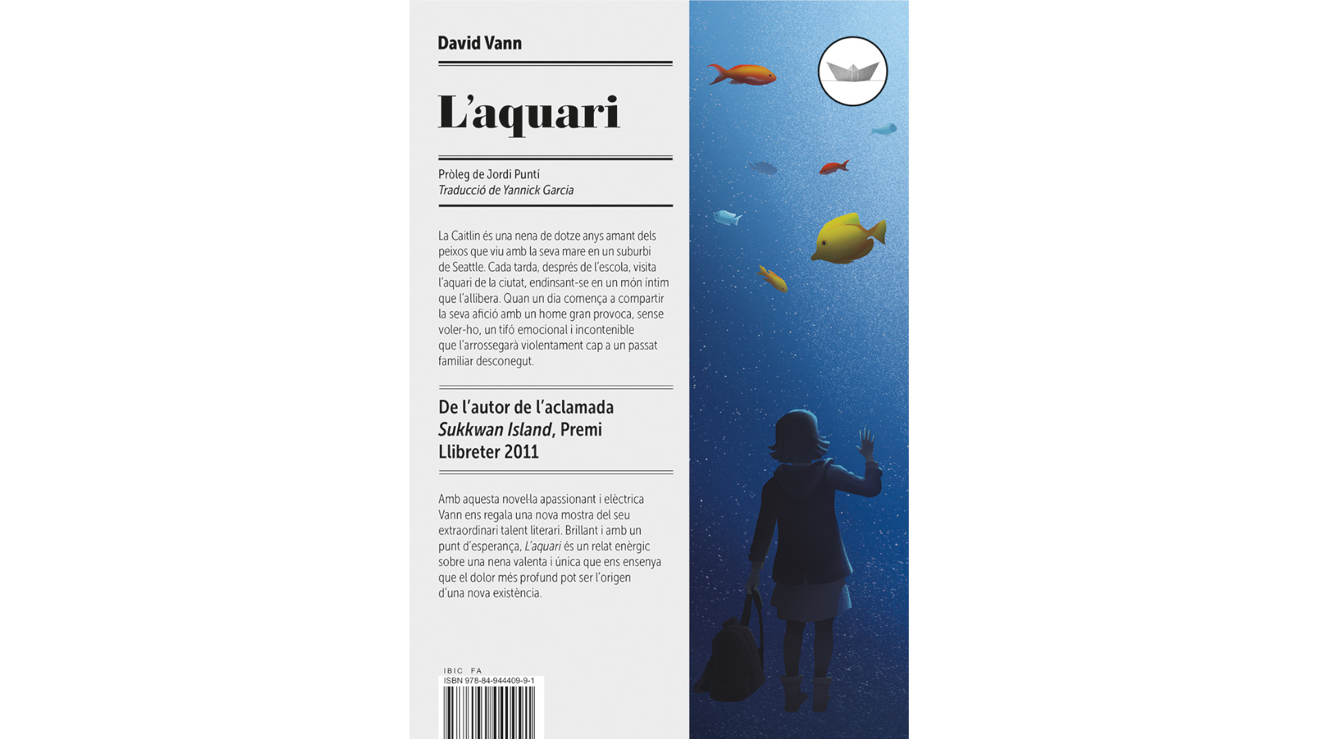 Comentari de L’aquari, de David Vann