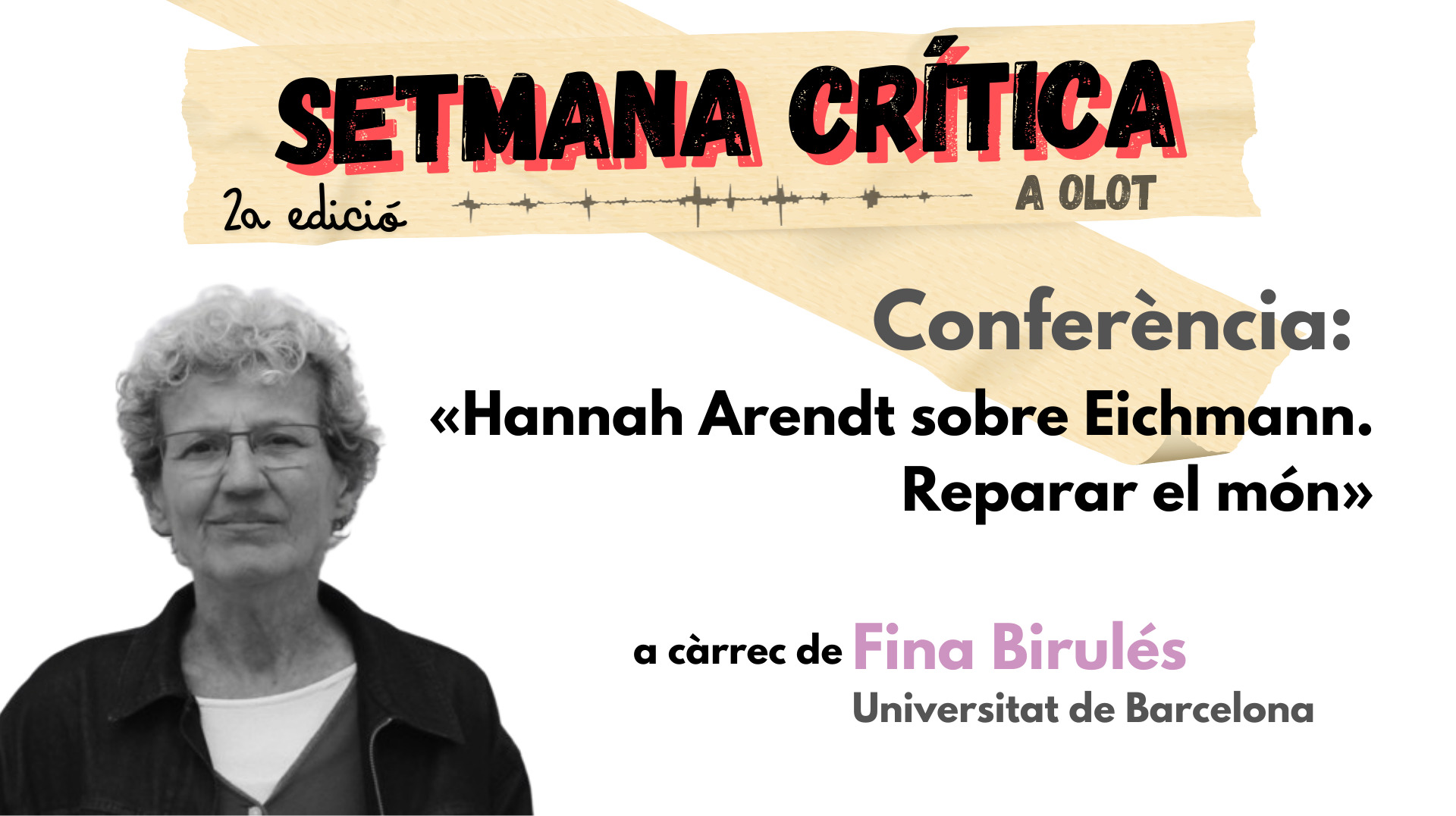 Hannah Arendt sobre Eichmann. Reparar el món