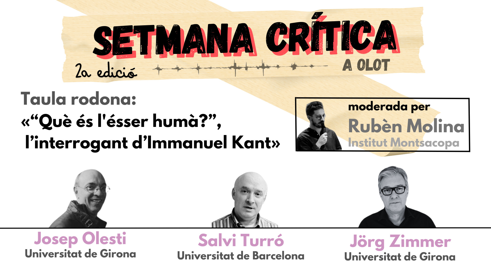“Què és l’ésser humà?”, l’interrogant d’Immanuel Kant