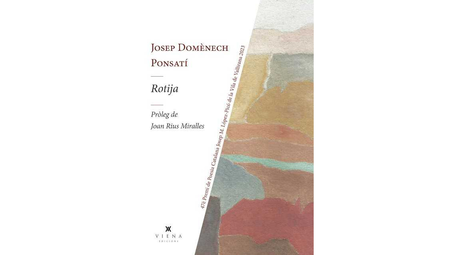 Presentació del poemari “Rotija” de Josep Domènech i Ponsatí