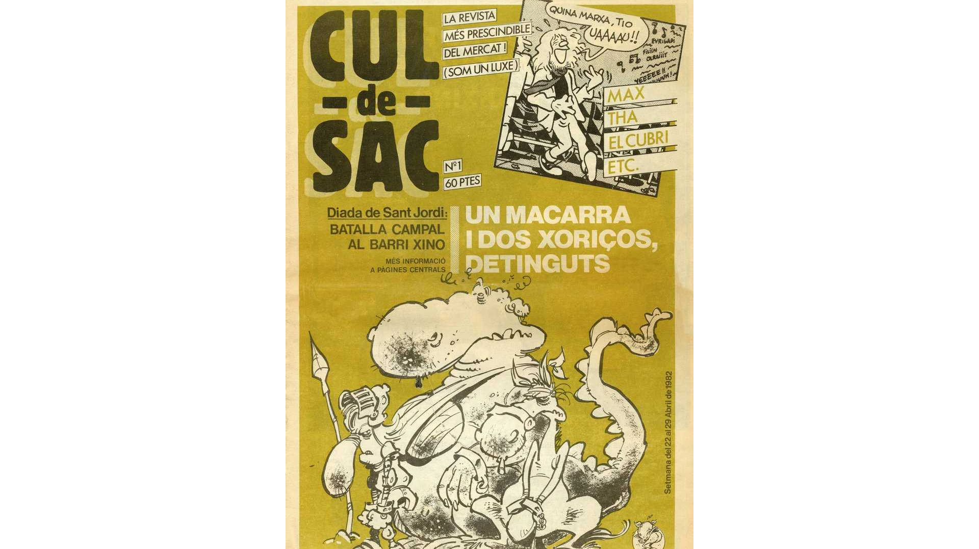 Cap a la democràcia a la befa i la mofa: Butifarra!, Cul-de-Sac i el còmic català de la Transició