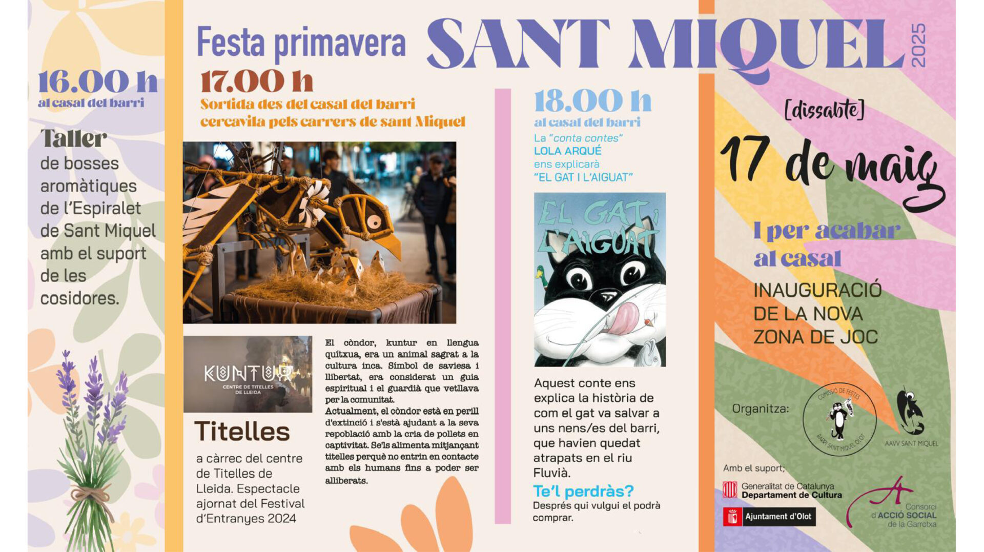 Festa de primavera del barri de Sant Miquel