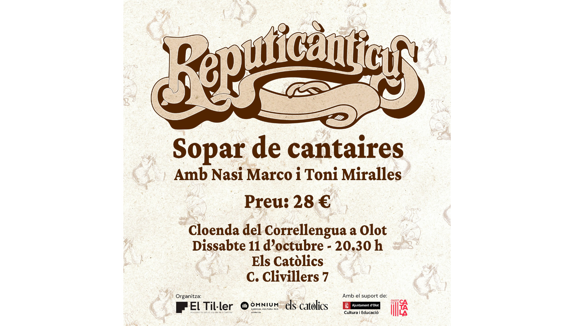 Reputicànticus: sopar de cloenda del Correllengua 2025