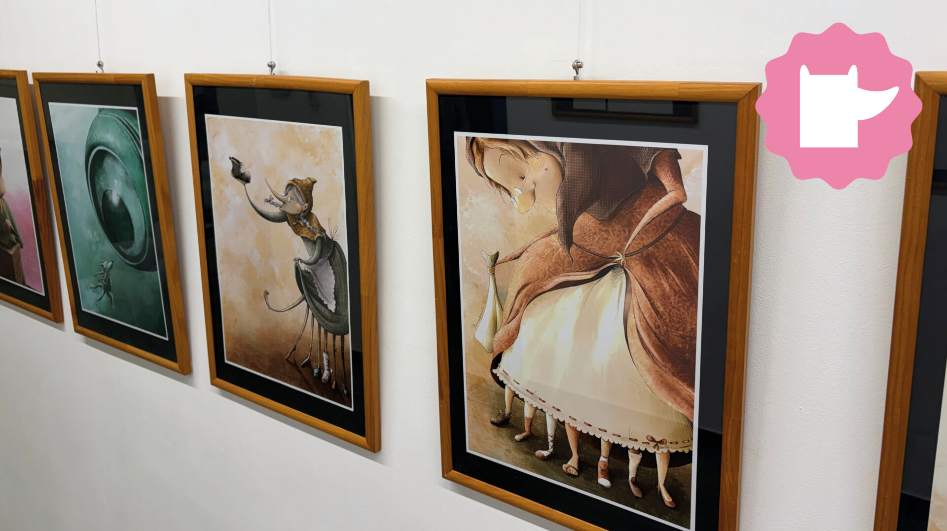 Mostra de treballs de la il·lustradora Janina Bach Pujol