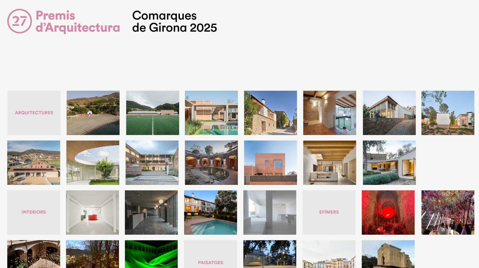 Premis d’Arquitectura de les Comarques de Girona 2025