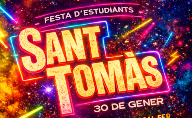 Sant Tomàs se celebrarà el 30 de gener a la zona del Firal