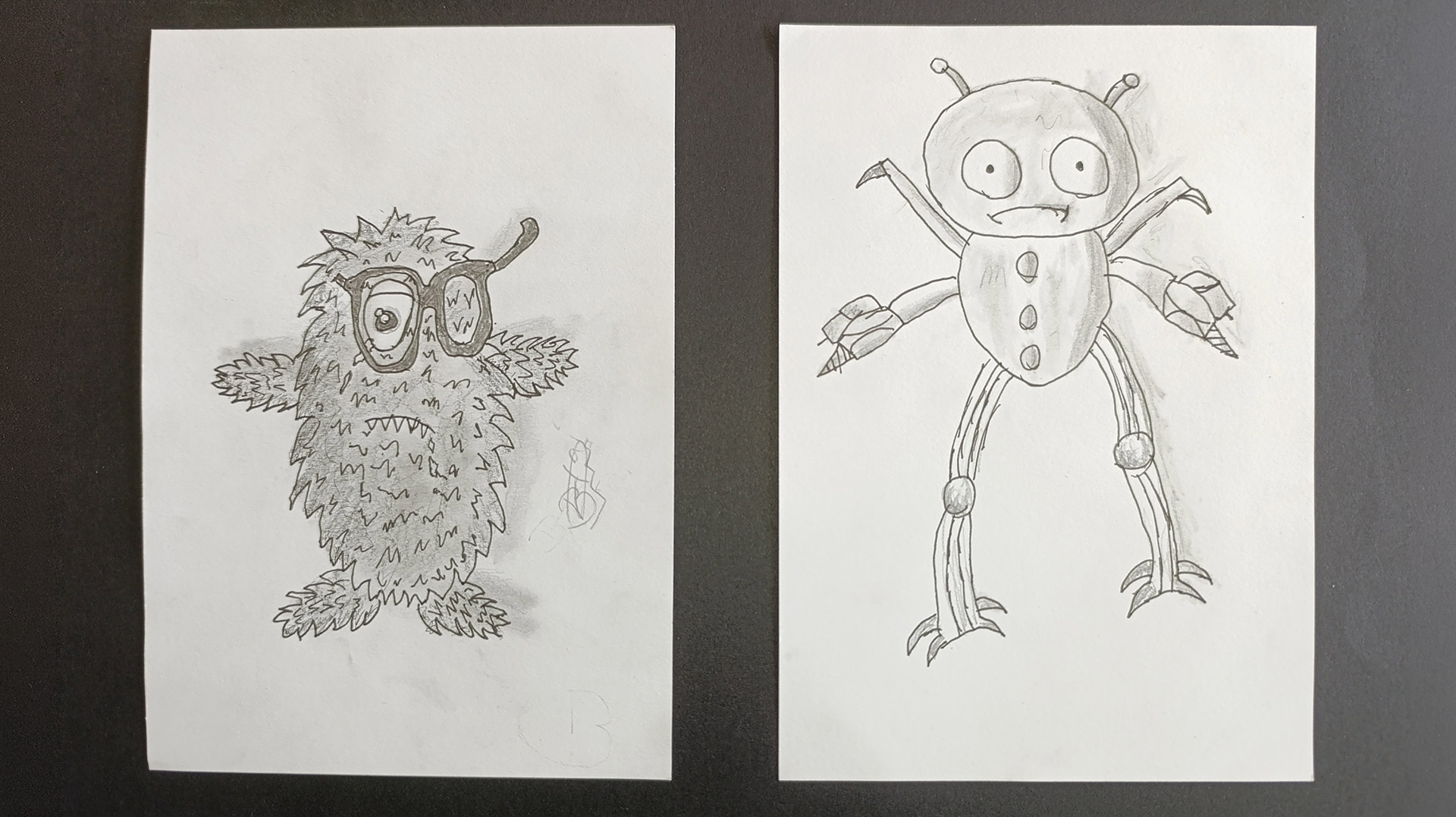 El meu monstre i un convidat