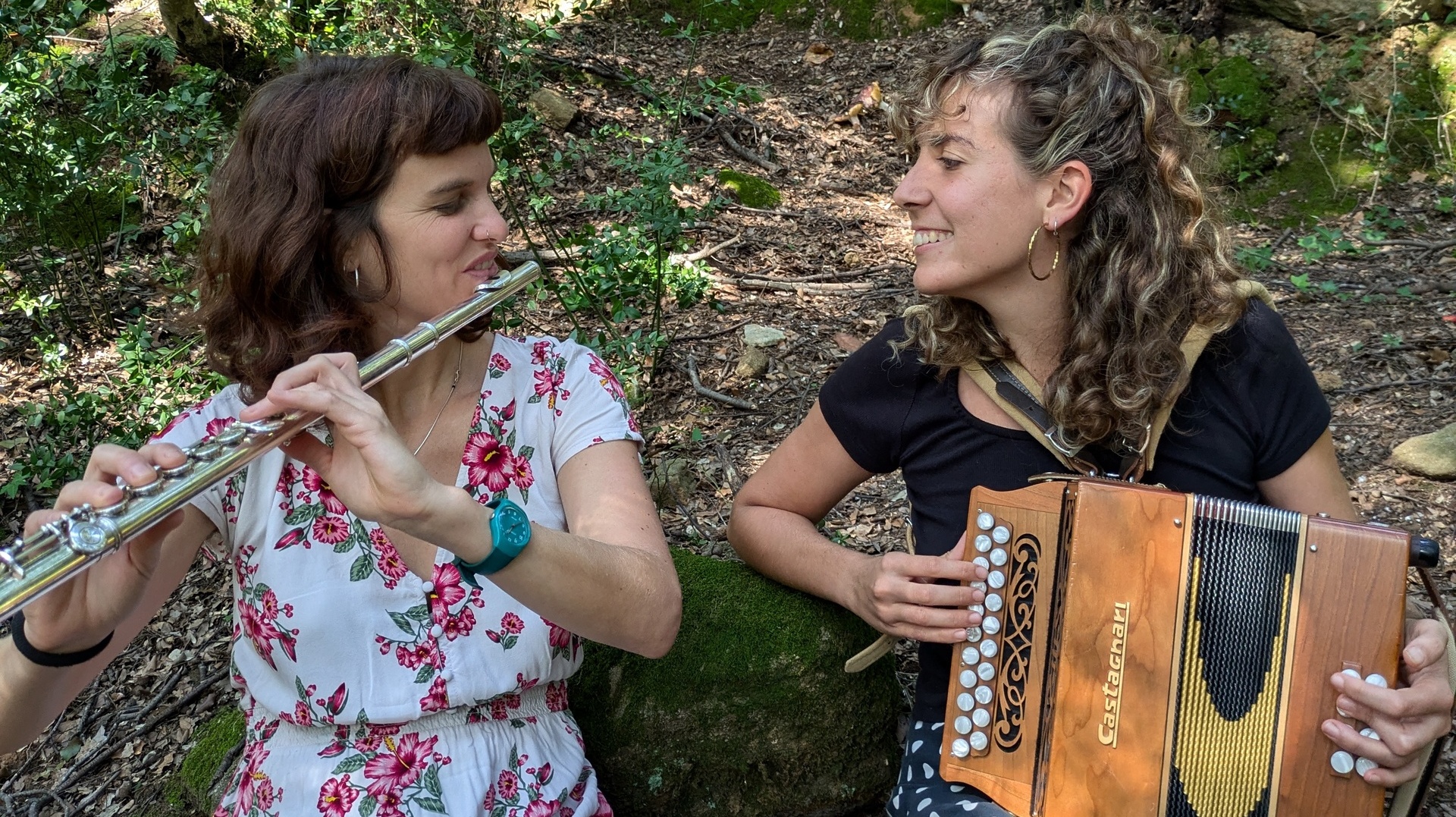 El duet Aulina: Anna Cruz i Júlia Ayuste