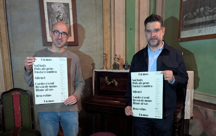 Presentació del festival Música als masos