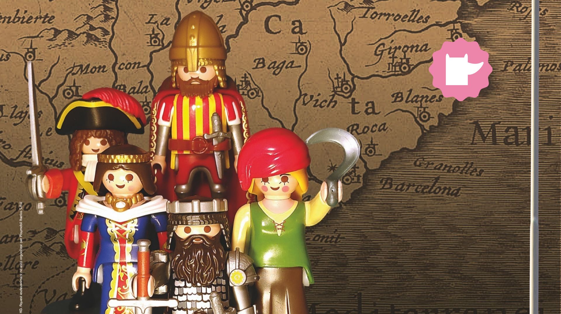 Història de Catalunya amb Playmobil